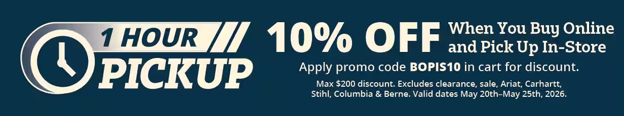 10% Off BOPIS