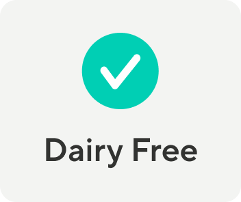 Dairy Free, tick!