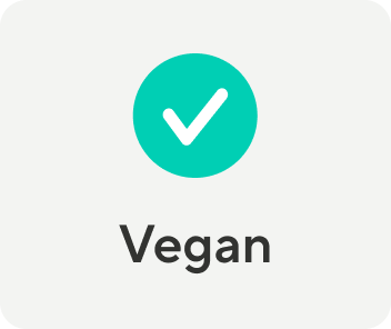 Vegan, tick!