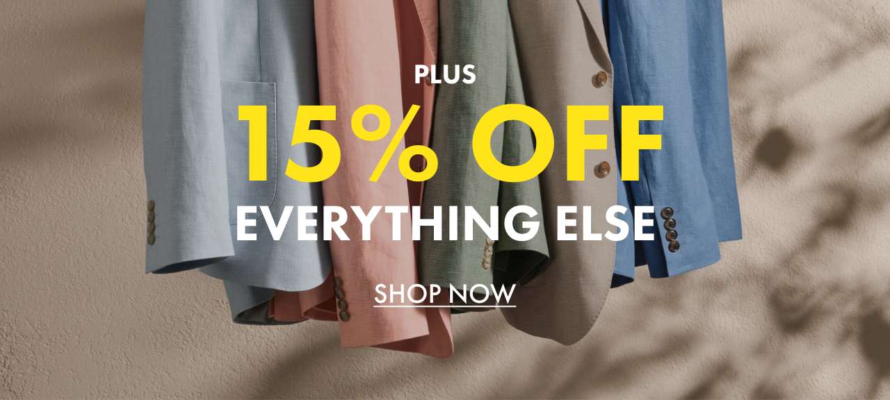 15% OFF Everything Else