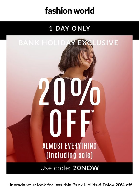 The Forecast? Up to 50% Off + An Extra 20% ☀️