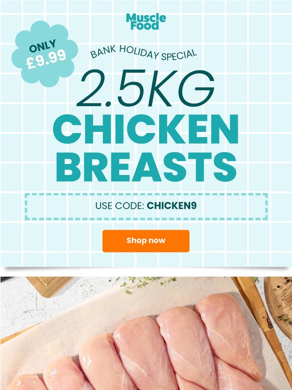 £9.99 Chicken: Deal So Hot The Code Crashed🐔