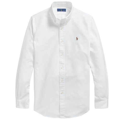 Polo Ralph Lauren Custom Fit Oxford Shirt - White