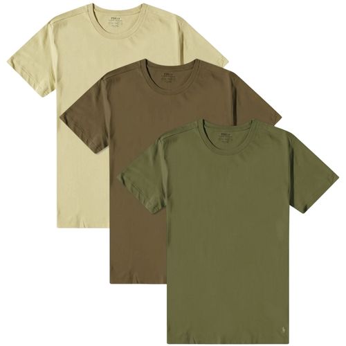 Polo Ralph Lauren Crewneck 3-Pack T-Shirts - Multi