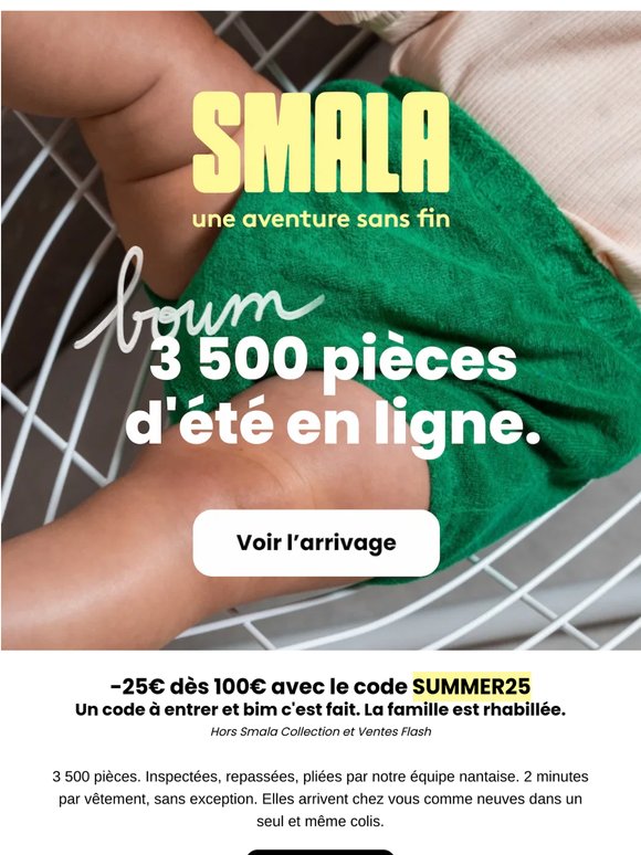 🎉 Paf. 3 500 pièces d'été en ligne.