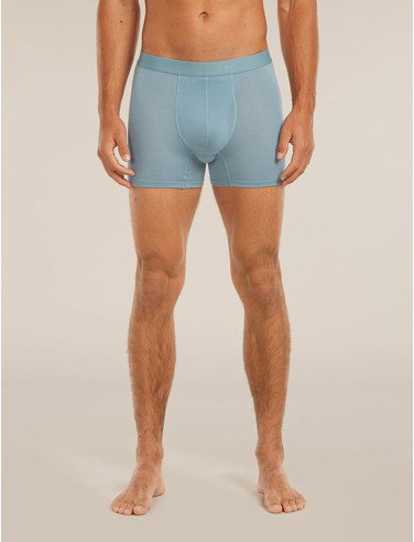 Men's Merino Blend 125 ZoneKnit™ Boxers - Flint Blue / M