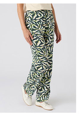 Pull-on Crinkle Trousers