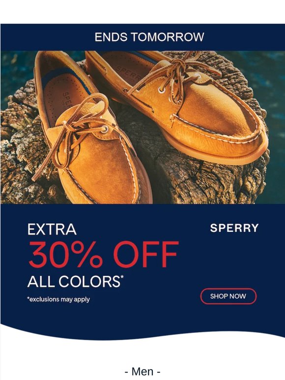 Extra 30% off ALL colors