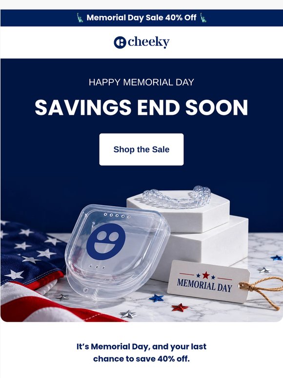 Happy Memorial Day! Save Big Before It’s Gone