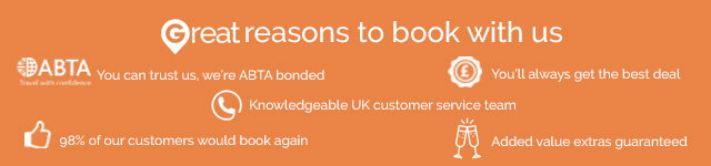 Great reasons to book with us
