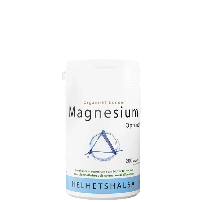 Helhetshälsa MagnesiumOptimal 200 kapslar 
