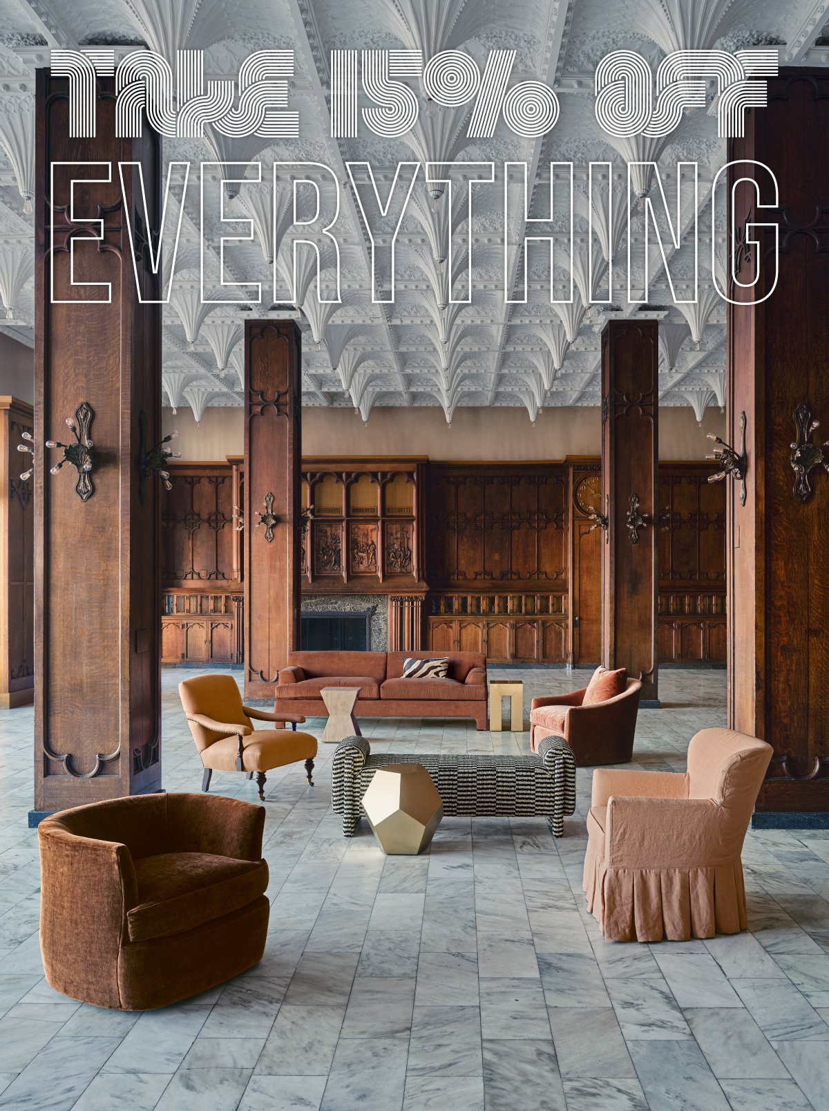 TAKE 15% OFF EVERYTHING