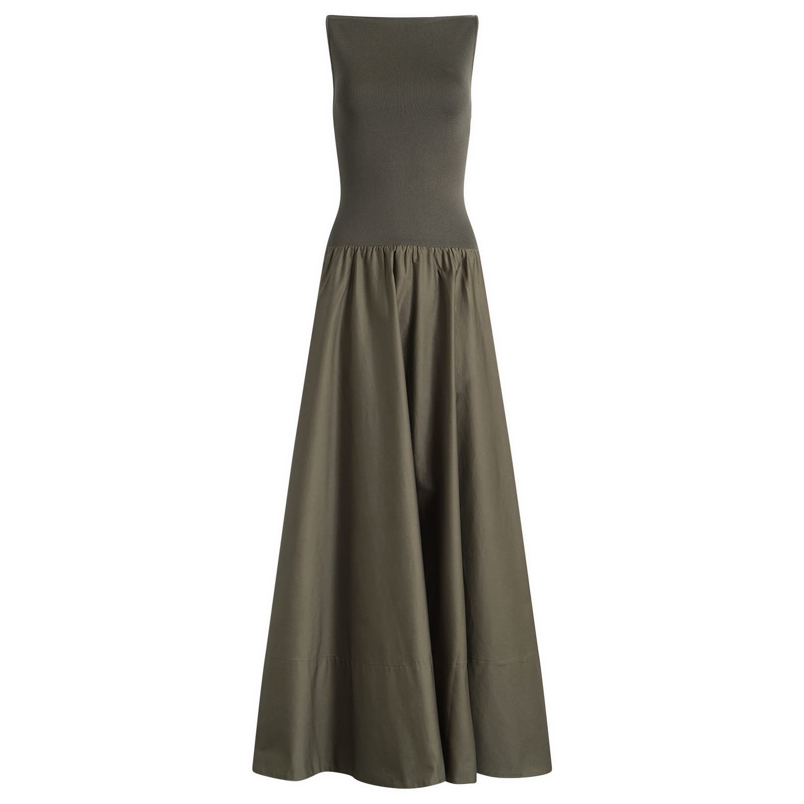St. Agni Backless Circle Hem Dress