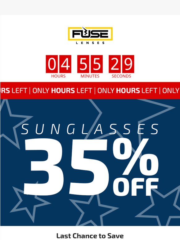 Don't Miss Out: up to 35% off Ends TONIGHT 🇺🇸