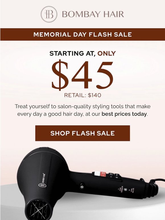 🇺🇸 LAST CHANCE: $45 Flash Sale