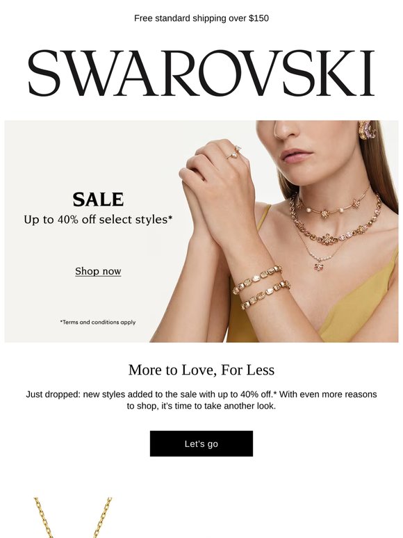 Sale refresh: new styles just added