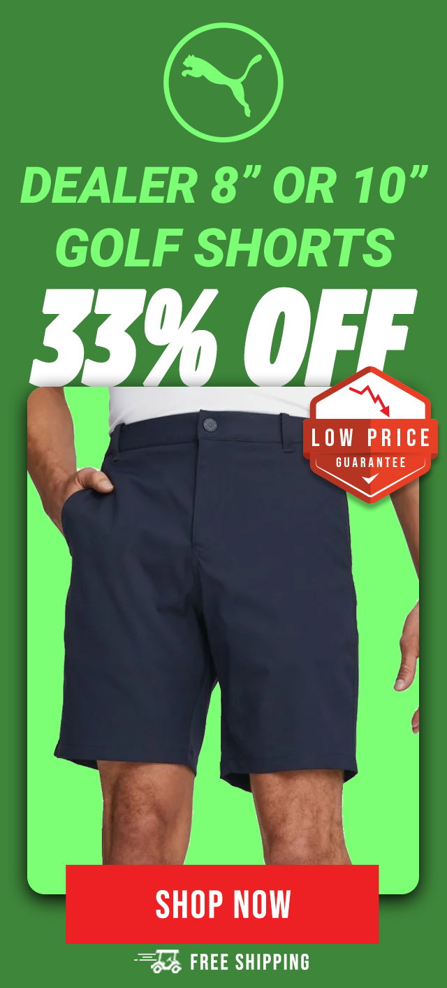 Puma Dealer Shorts | ON SALE + FREE Shipping
