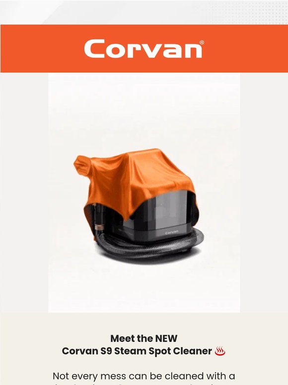 Meet our NEW S9 Steam Spot Cleaner 🎉♨️