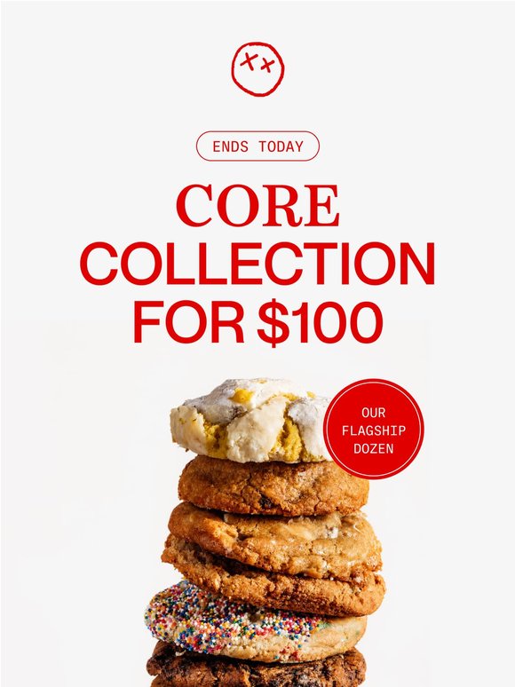 ENDS TODAY: Core for $100