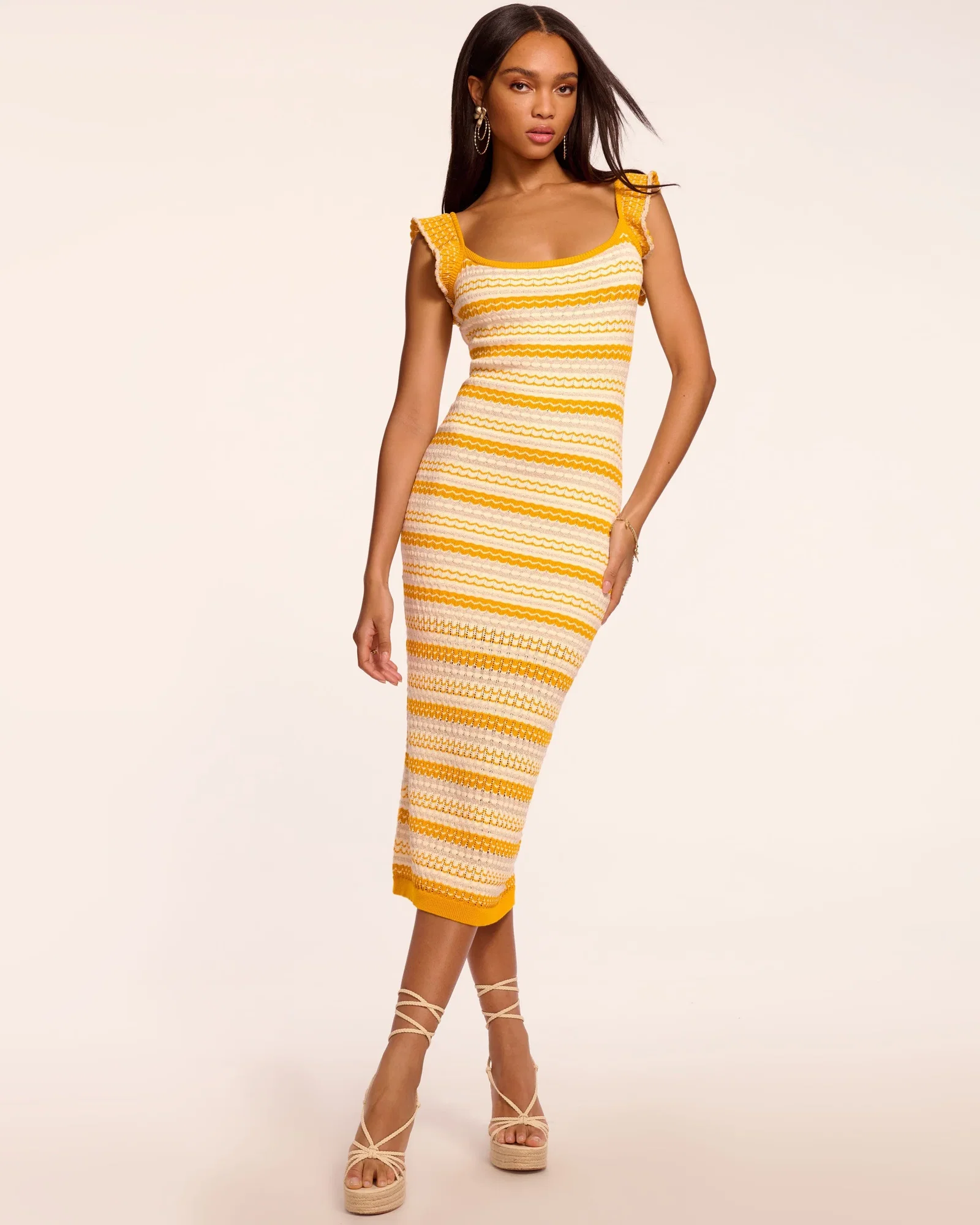 Image of Kit Knit Sleeveless Midi Dress