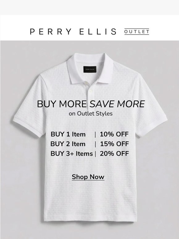 ⚡FLASH SALE ALERT: Save Up to 20% On Outlet styles