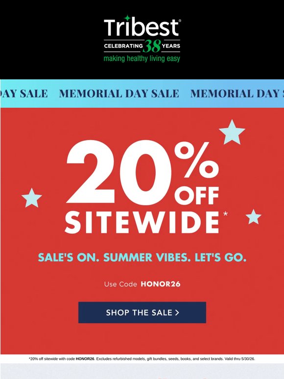 20% OFF everything starts now‼️