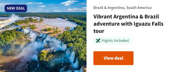 Vibrant Argentina & Brazil adventure with Iguazu Falls tour