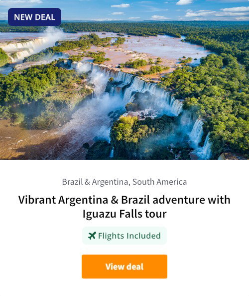 Vibrant Argentina &amp; Brazil adventure with Iguazu Falls tour