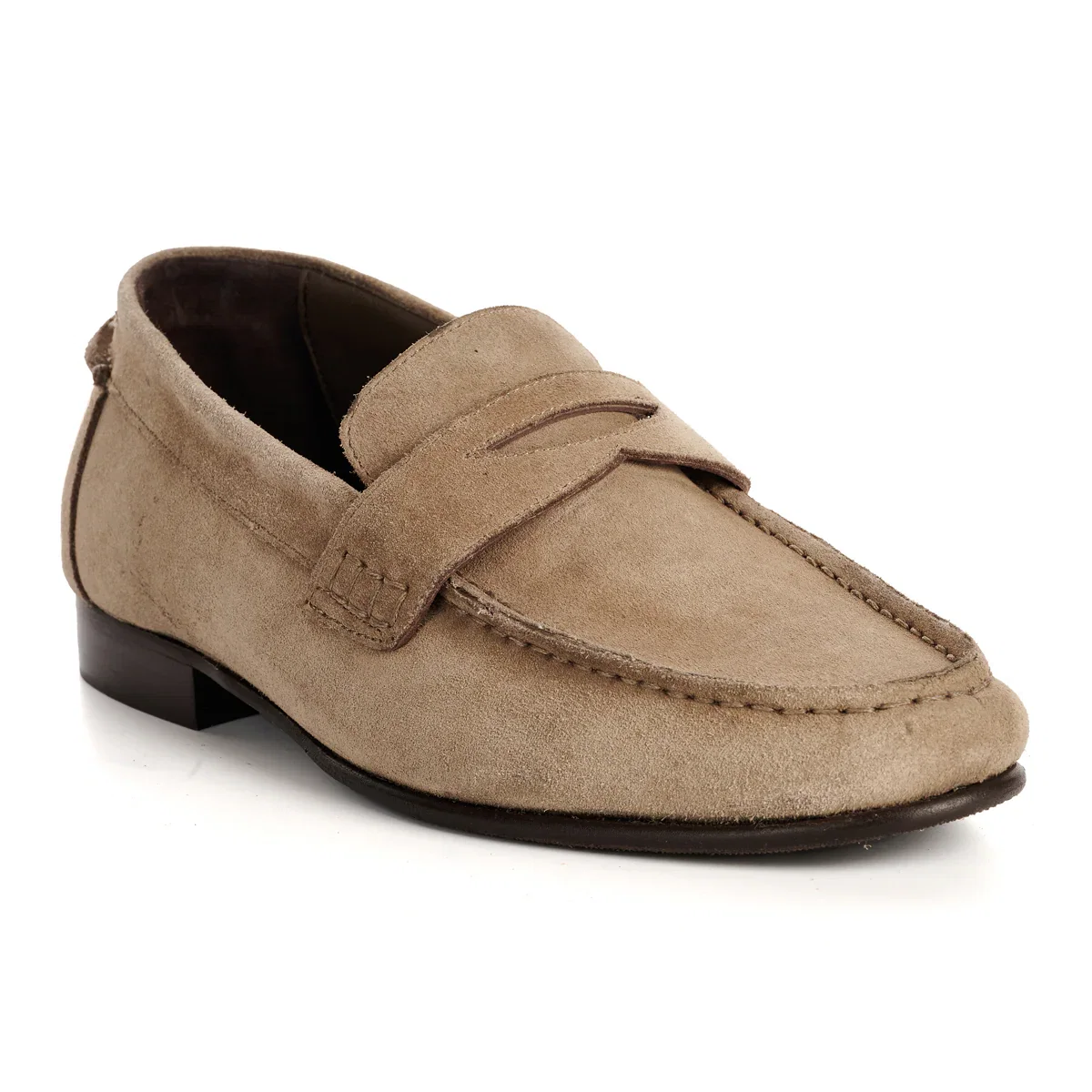 Image of ARGYLE MENS TAUPE LOAFER