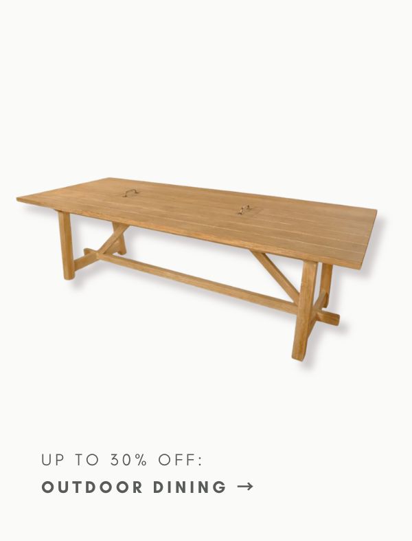 Up To 30% Off: Outdoor Dining