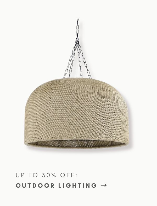 Up To 30$ Off: Outdoor Lighting
