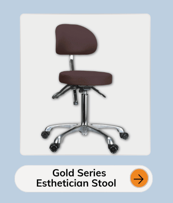 Gold Series Esthetician Stool