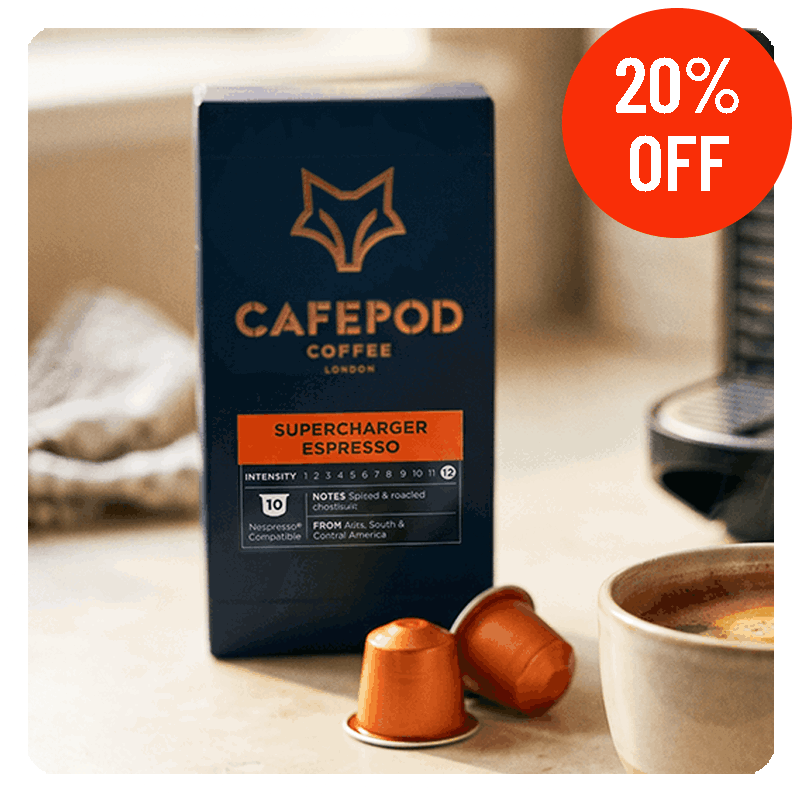 Supercharger Espresso 10 Pod Pack