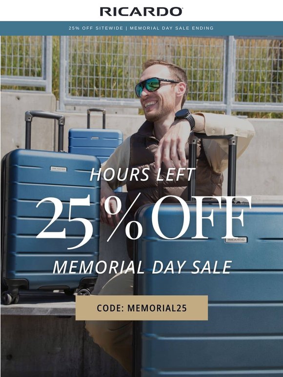 🇺🇸 Final Call for 25% Off Sitewide