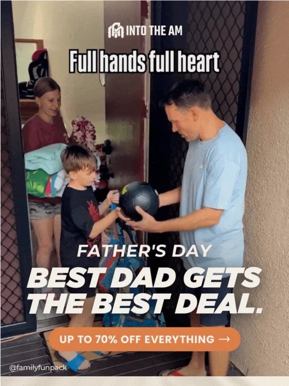 🏆 Best dad gets the best deal.