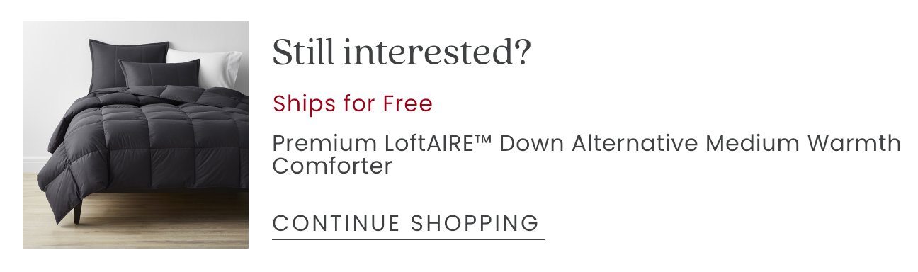 Keep Shopping