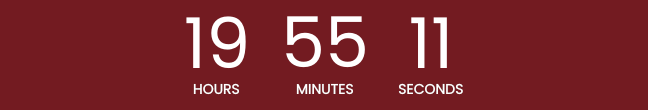 Memorial Day Sale Countdown