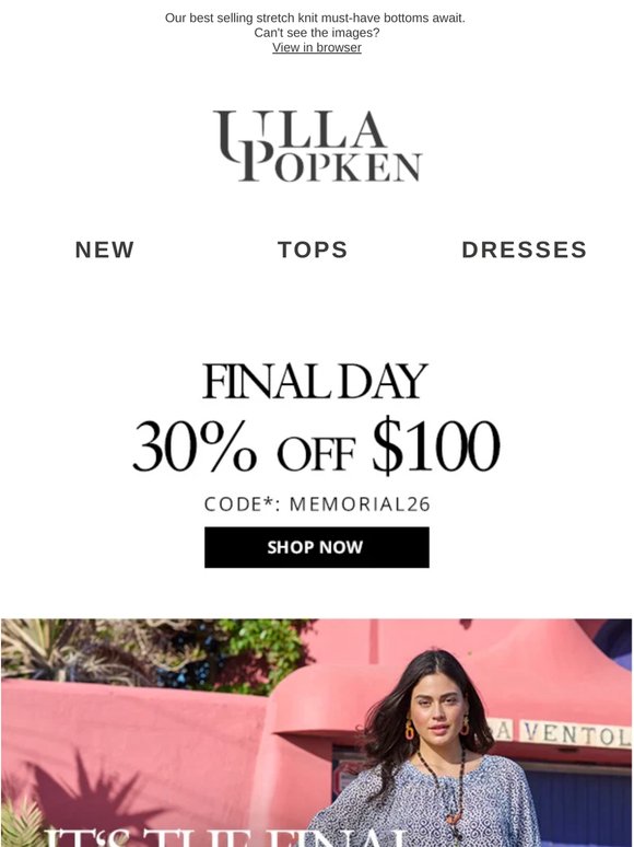 ✨ 30% Off Ends TODAY ✨