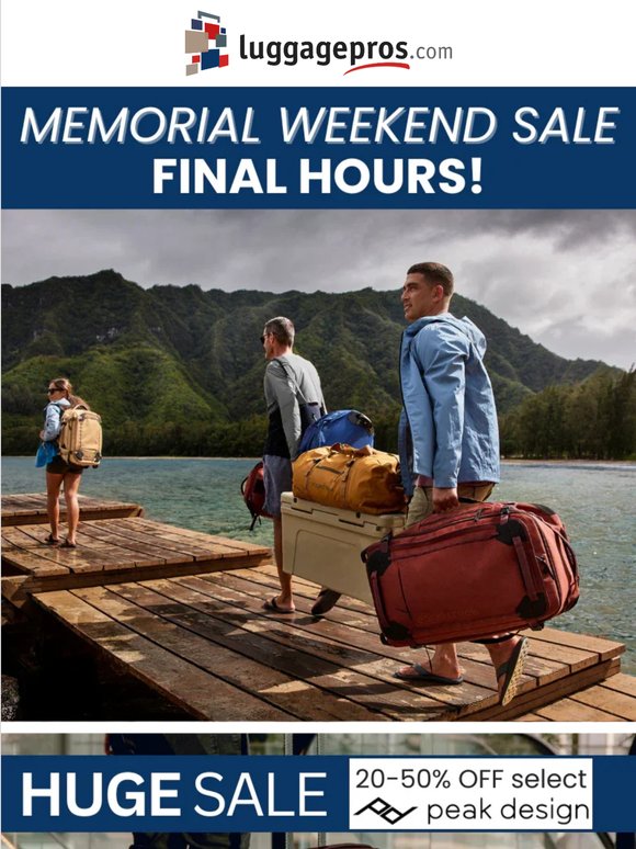 Memorial Weekend Sale!