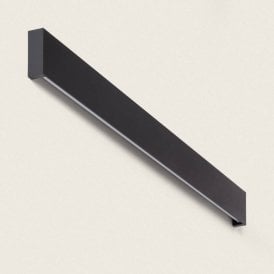 Bathen Large LED Outdoor Flush Light - Black