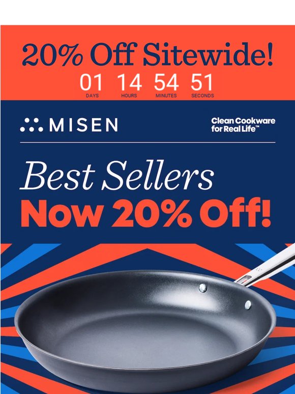 Memorial Day Sale: Enjoy 20% off Best Sellers