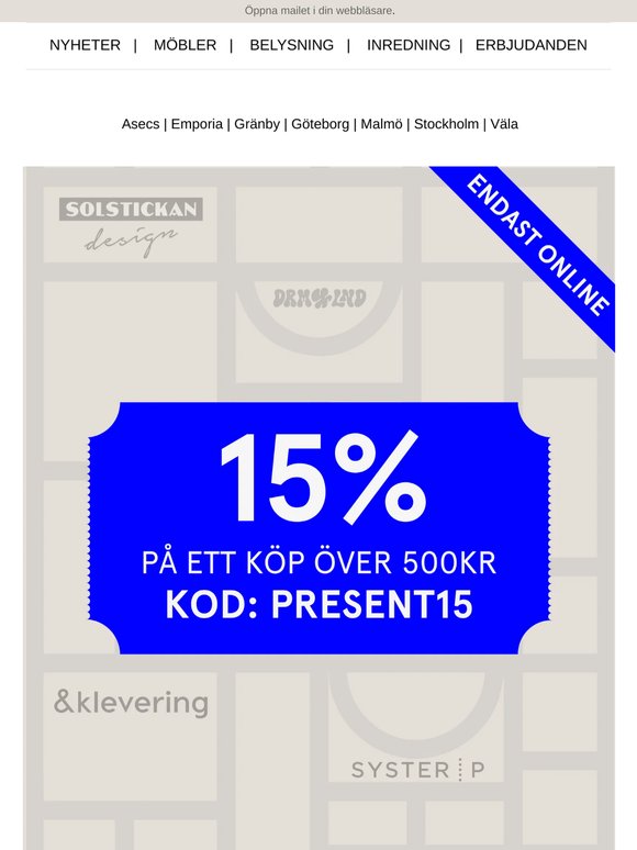 Löningserbjudande 🎉