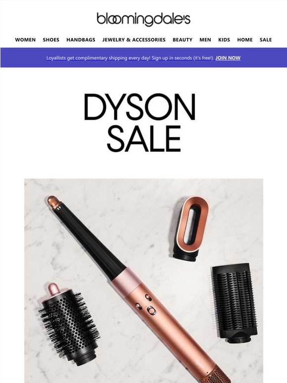 Dyson sale starts now!