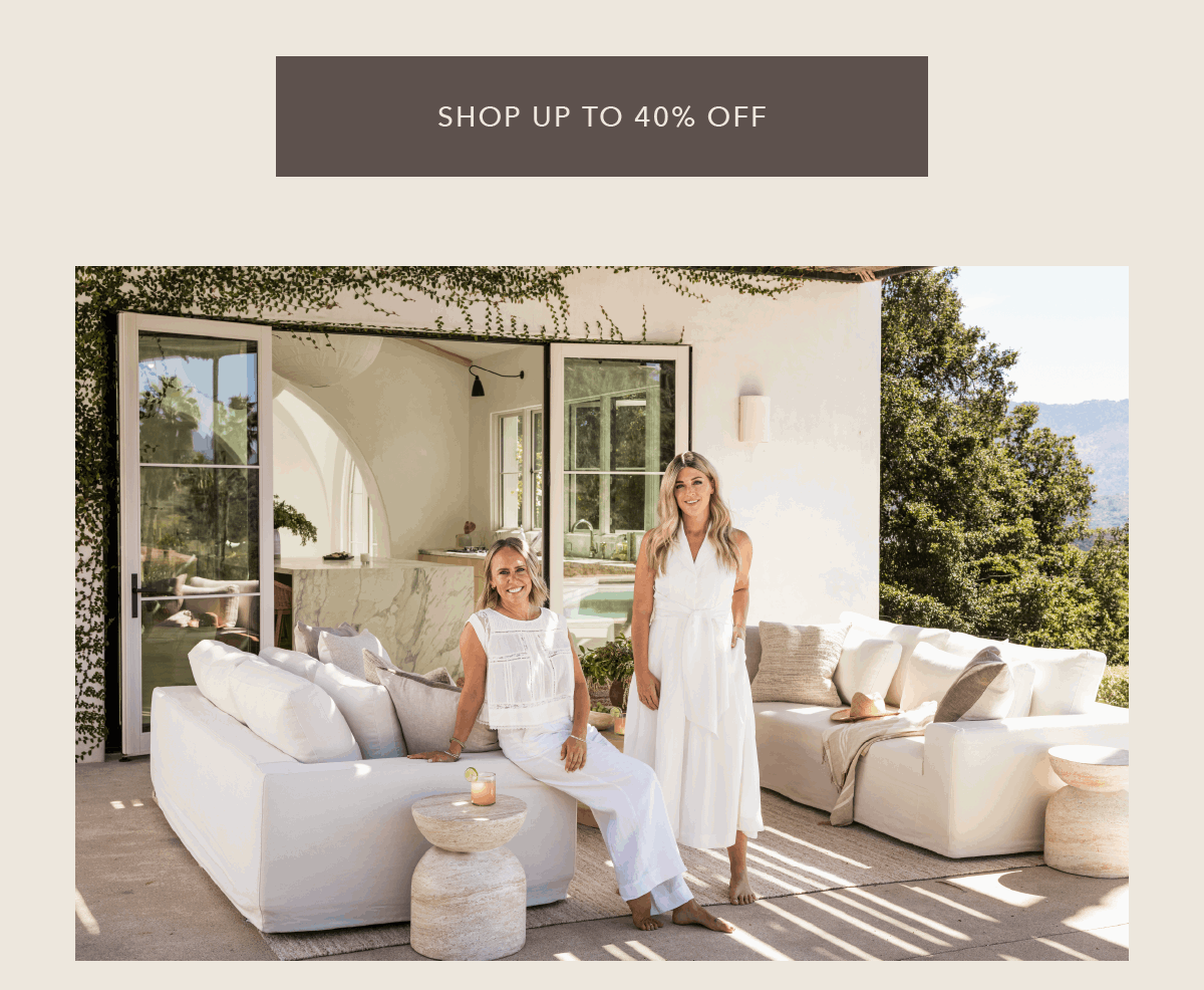 Shop Up to 40% Off