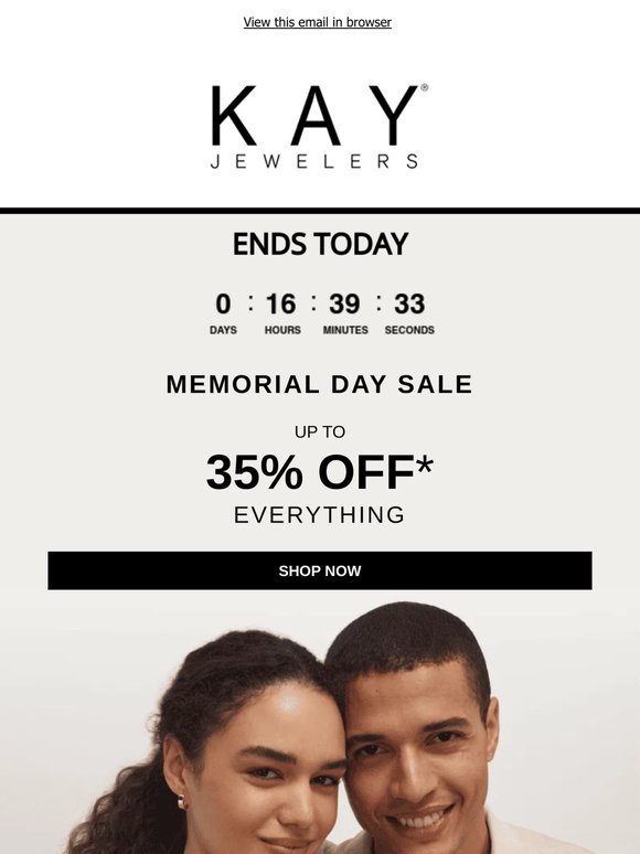 Memorial Day Sale! Up to 35% OFF* Select Styles