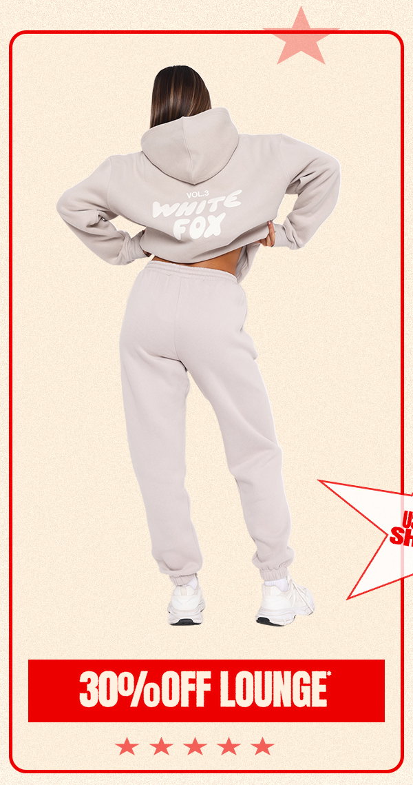 30% OFF LOUNGE*