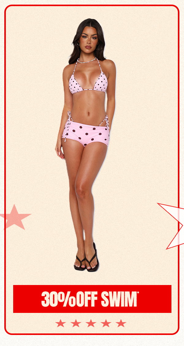 30% OFF SWIM*