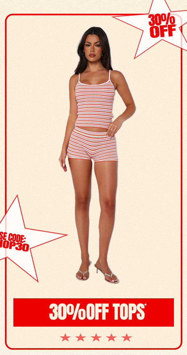 30% OFF TOPS*