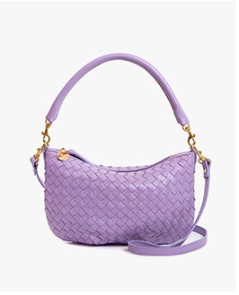 Petit Moyen in Jacaranda Diagonal Woven