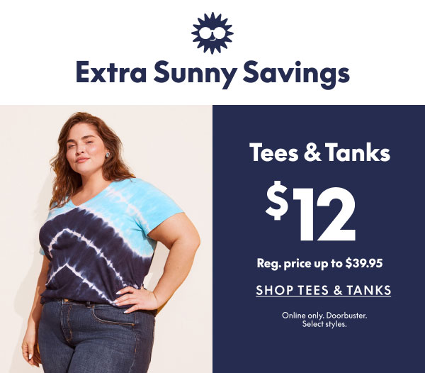 Tees & Tanks $12